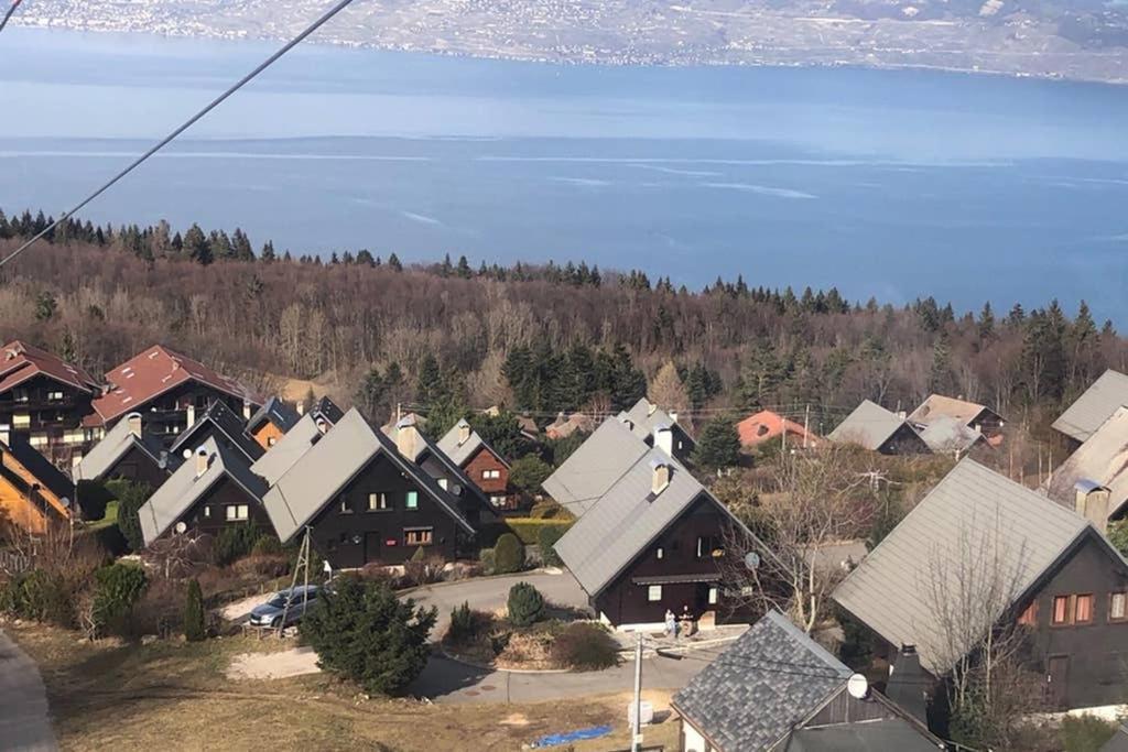 Studio Agreable Et Cosy Avec Vue Sur Les Memises Thollon-les-Memises エクステリア 写真