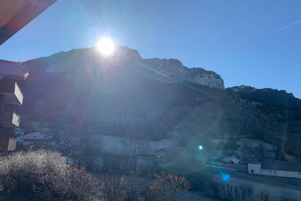 Studio Agreable Et Cosy Avec Vue Sur Les Memises Thollon-les-Memises エクステリア 写真